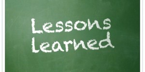 Lessons Learned