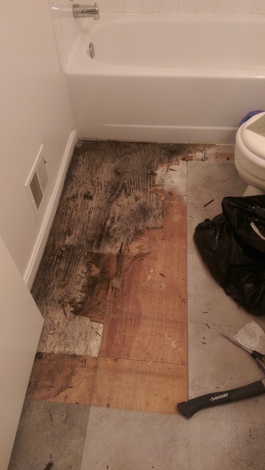 How to Fix a Water Damage Bathroom