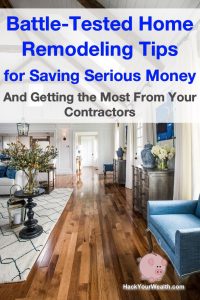 home remodeling tips save money contractors