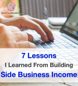 7 Lessons Side Income