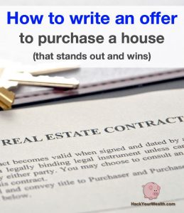 How to write an offer to purchase a house (that stands out and wins)