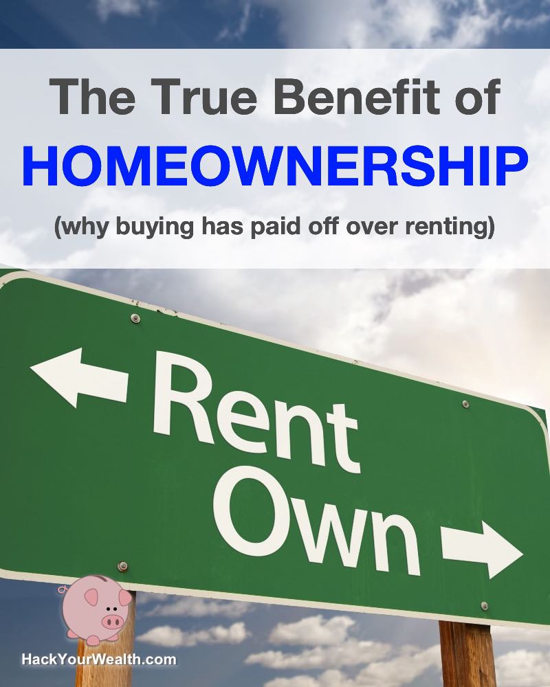 True Benefit of Homeownership